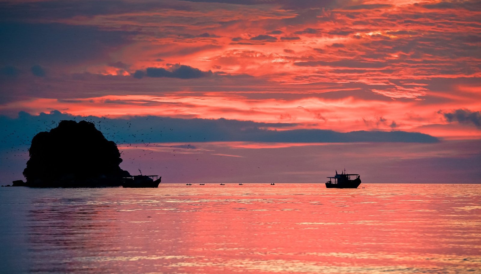 Fiery Sunset